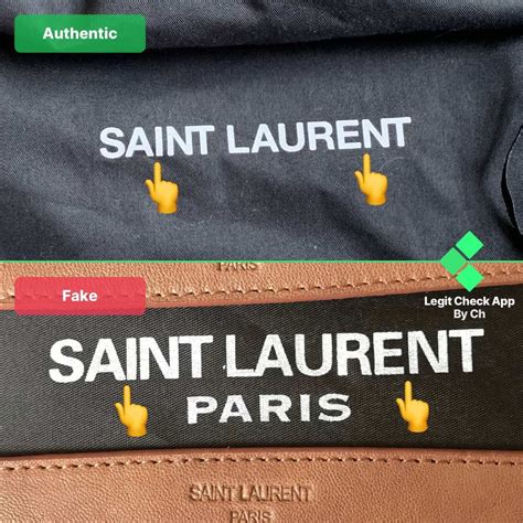 fake ysl clothes|authentic YSL dust bag.